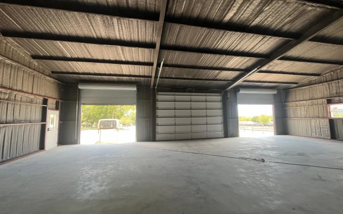 Commercial spray foam application.